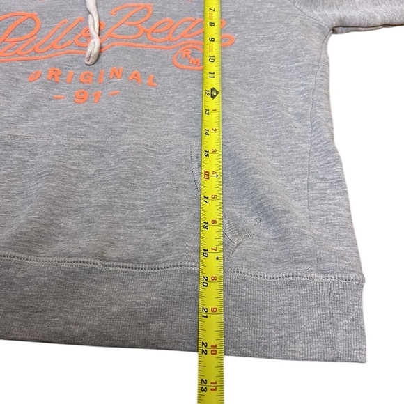 Y2K Pull & Bear hoodie ,women M,3D logo ,Athleisure , - Picture 6 of 11